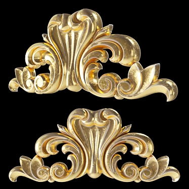 GAUDIDECOR Central Ornament AW6025 3D model image 1 