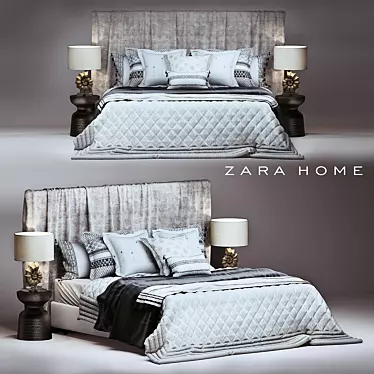 Bed Bokara Grey