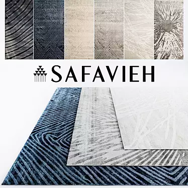 Elegant Safavieh Carpets: Expression Collection 3D model image 1 