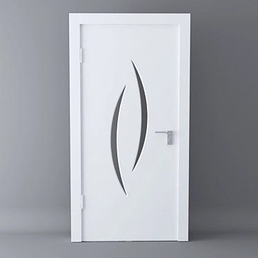 White door - Modern white door