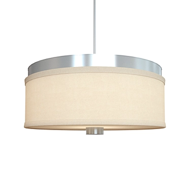 Embarcadero 2-Light Ceiling Fixture 3D model image 1 