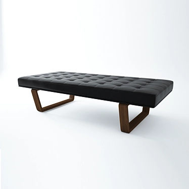 Modern Elegance: Charlton Bench 3D model image 1 