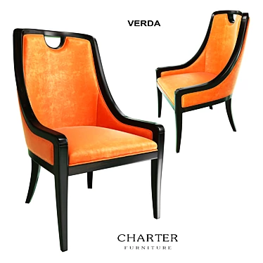 Chic and Sleek: Charter Furniture Verda 3D model image 1 