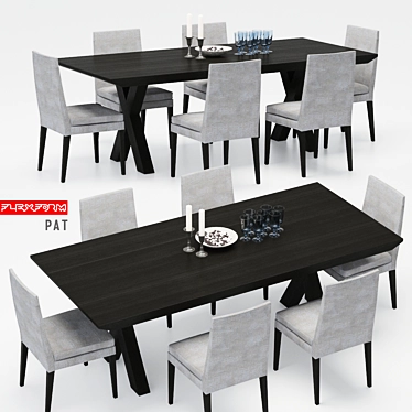 Casamilano table with chairs PAT Flexform