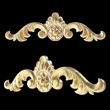 Elegant Gaudi Decor Ornament: GAUDIDECOR_AW6004L 3D model image 1 