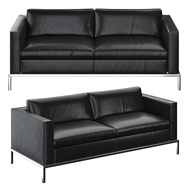 Sleek De Sede DS 4 Sofa 3D model image 1 