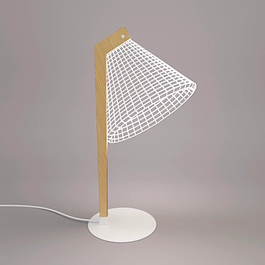 BULBING Desk Lamp: Sleek Illumination by Cheha 3D model image 1 