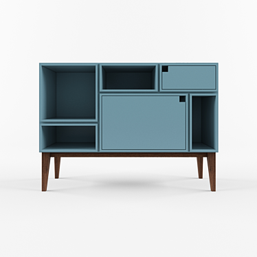 Modern ZWEED Sideboard - Sleek Design 3D model image 1 