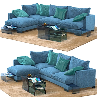 Coastal Comfort: Albert&Shtein Lancaster 3D model image 1 