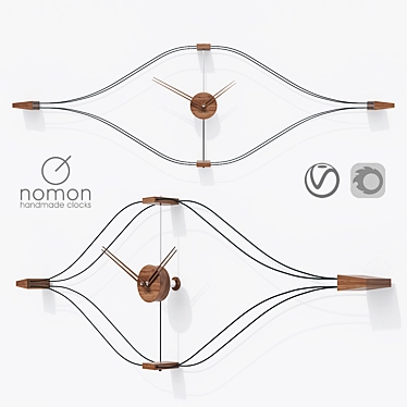 Time Transcendent: Nomon Look Clock 3D model image 1 