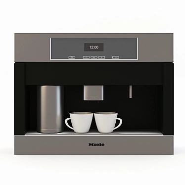 Miele CVA 4062 Stainless Steel Coffee Maker 3D model image 1 