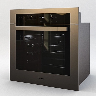 Miele 6180 BP DirectSelect Oven 3D model image 1 