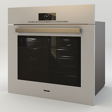 Elegant Miele 6880 PureLine 3D model image 1 