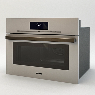 Miele DGC 6800 XL PureLine: Brilliant White Masterpiece 3D model image 1 