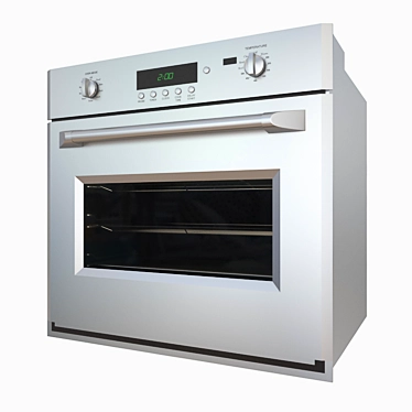 GE Monogram ZET1PMSS: Premium Stainless Steel Wall Oven 3D model image 1 