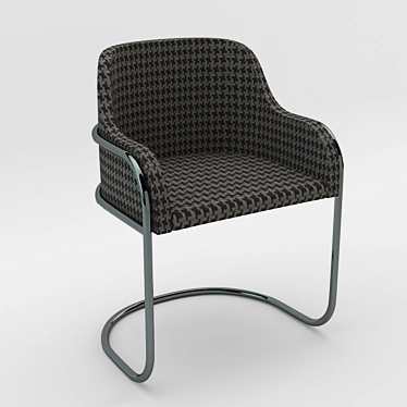 Cloudy Comfy Armchair 3D model image 1 