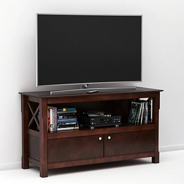 Winsome Wood Xola - Stylish Centered Object 3D model image 1 