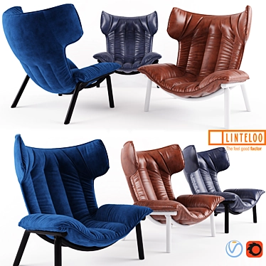 Sleek & Versatile Ample Sofa 3D model image 1 