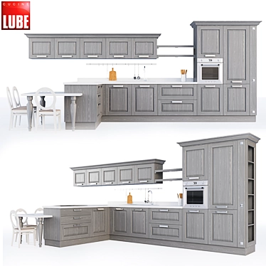 LUBE Laura Kitchen: Modern Design & Superior Quality 3D model image 1 