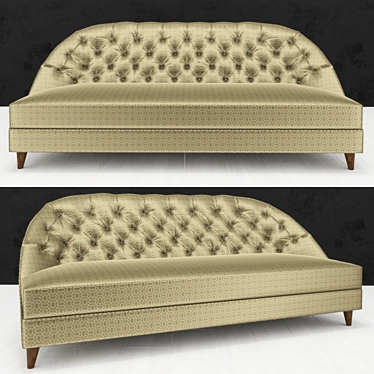 DALILA Opera Contemporary Sofa 3D model image 1 