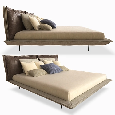 Revolutionary Auto Reverse Dream Bed 3D model image 1 