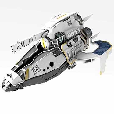 3D Spaceship Model - Multi-Purpose Toy 3D model image 1 