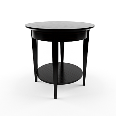 Modern Steel Coffee Table 3D model image 1 