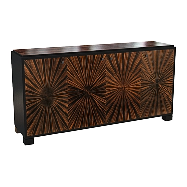 Yardley Black Key Sideboard 3D model image 1 