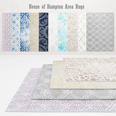 Elegant House of Hampton Rugs 3D model image 1 