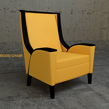 Serenity Seating: Unwind in Style 3D model image 1 