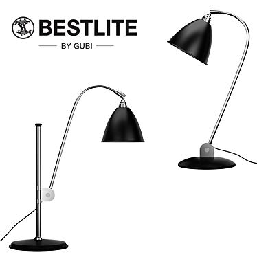 Timeless Elegance: Gubi Bestlite Collection 3D model image 1 