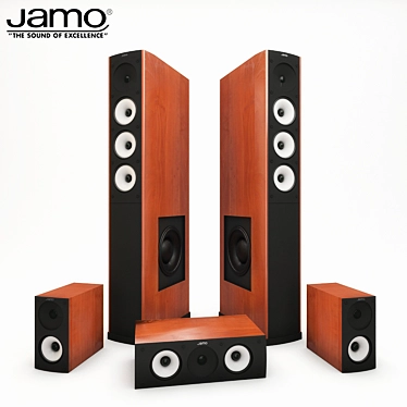 Immersive Home Cinema System - Jamo S 628 3D model image 1 