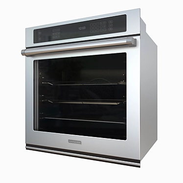 Versatile KitchenAid KEBS109BSP Oven 3D model image 1 