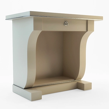 Title: Brook Street Night Stand - Elegant and Functional Design 3D model image 1 