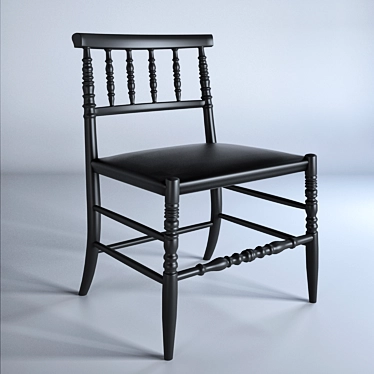 Modern Classics Cappelini Chair 3D model image 1 