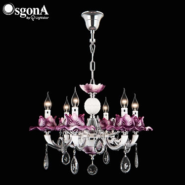 Anemone Osgona Chandelier 3D model image 1 