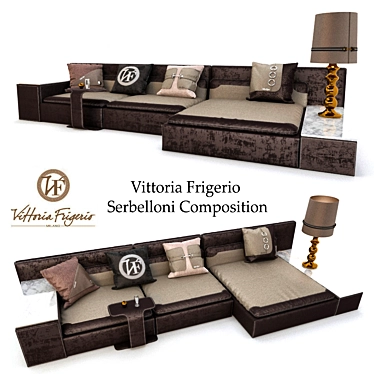 Elegant Harmony: Vittoria Frigerio Serbelloni 3D model image 1 