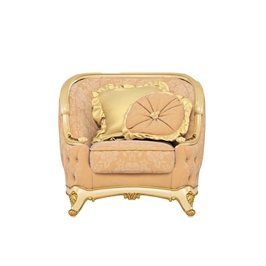 Elegant Frandiss Armchair 2017 3D model image 1 