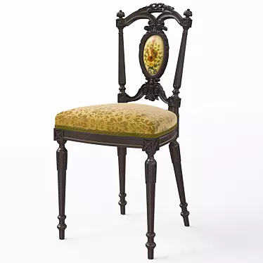 Timeless Elegance Chair 3D model image 1 