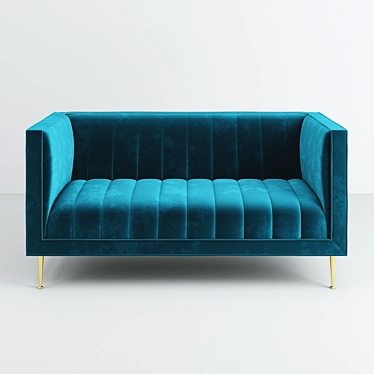 Fleure Sofa: Luxurious Comfort and Style 3D model image 1 