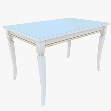Regal Versailles Table 3D model image 1 