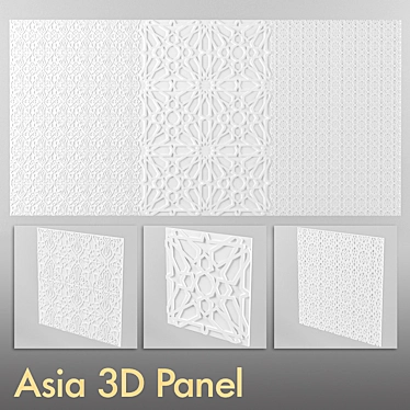 Eastern 3D Panels | 60x60 cm 3D model image 1 