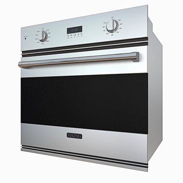 Viking Stainless Steel Oven 3D model image 1 