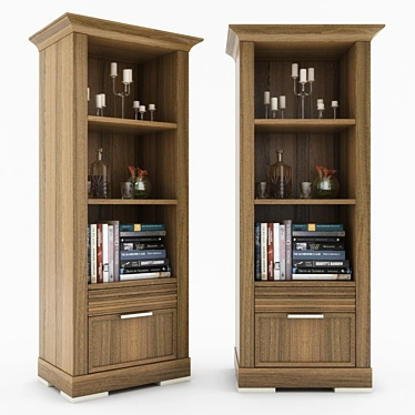 Selva Luna Bookcase 3D model image 1 