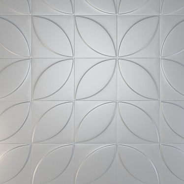 3D Plant Wall Panel 3D model image 1 