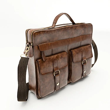 Traveler's Choice Leather Men's Bag 3D model image 1 