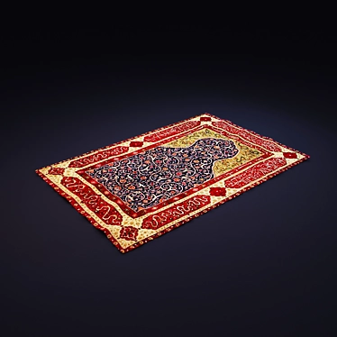 Divine Prayer Mat 3D model image 1 