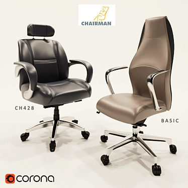 Comfortable and Stylish Office Chairs 3D model image 1 