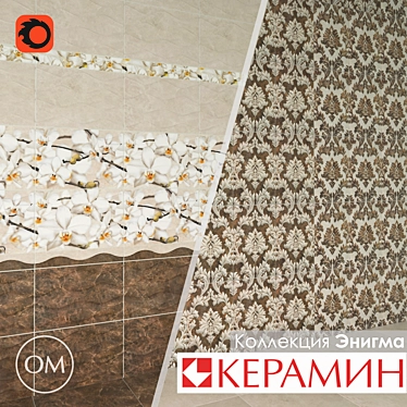 Enigma: Belarusian Ceramic Tile 3D model image 1 