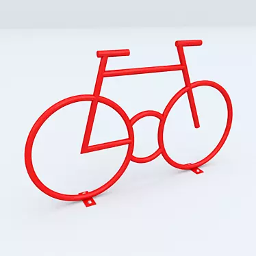 INKAP Steel Bike Rack 3D model image 1 